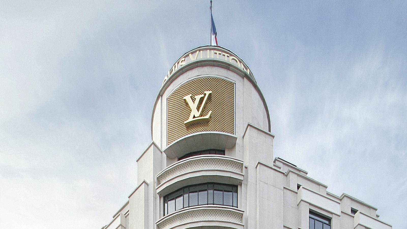 Louis vuitton champs elysees hi-res stock photography and images
