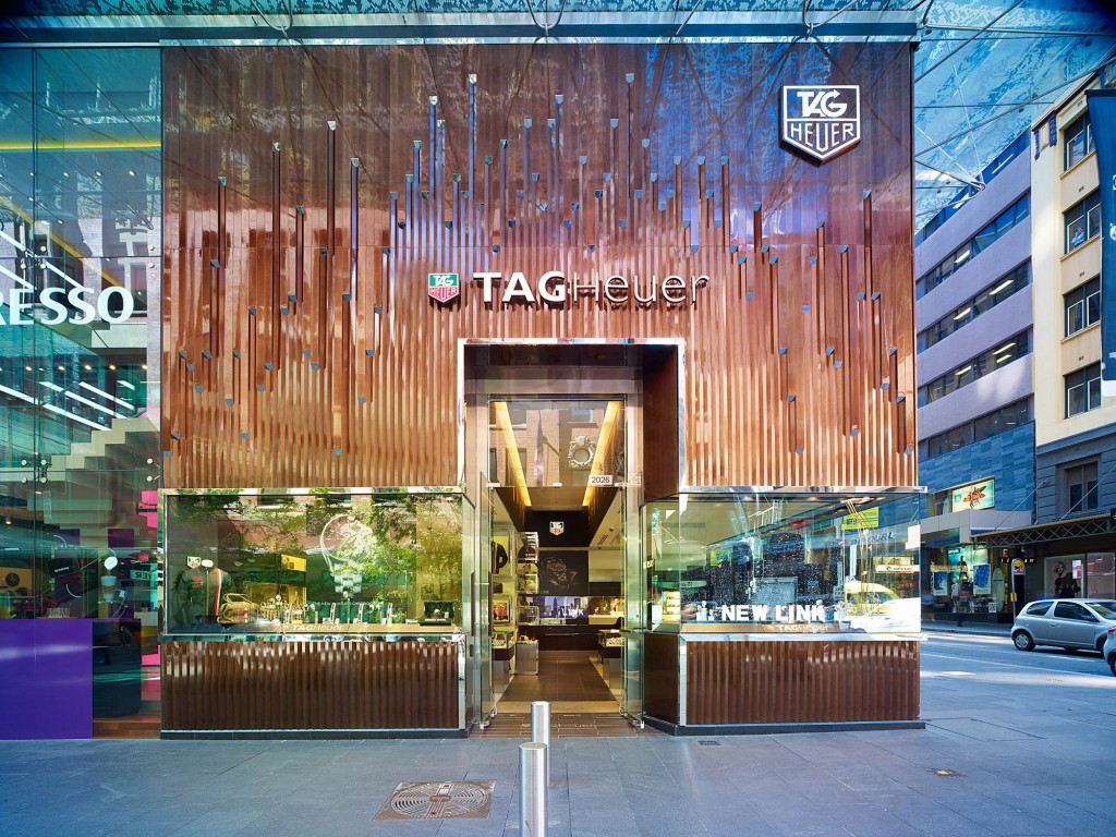 Tag Heuer Sydney concept store Carbondale
