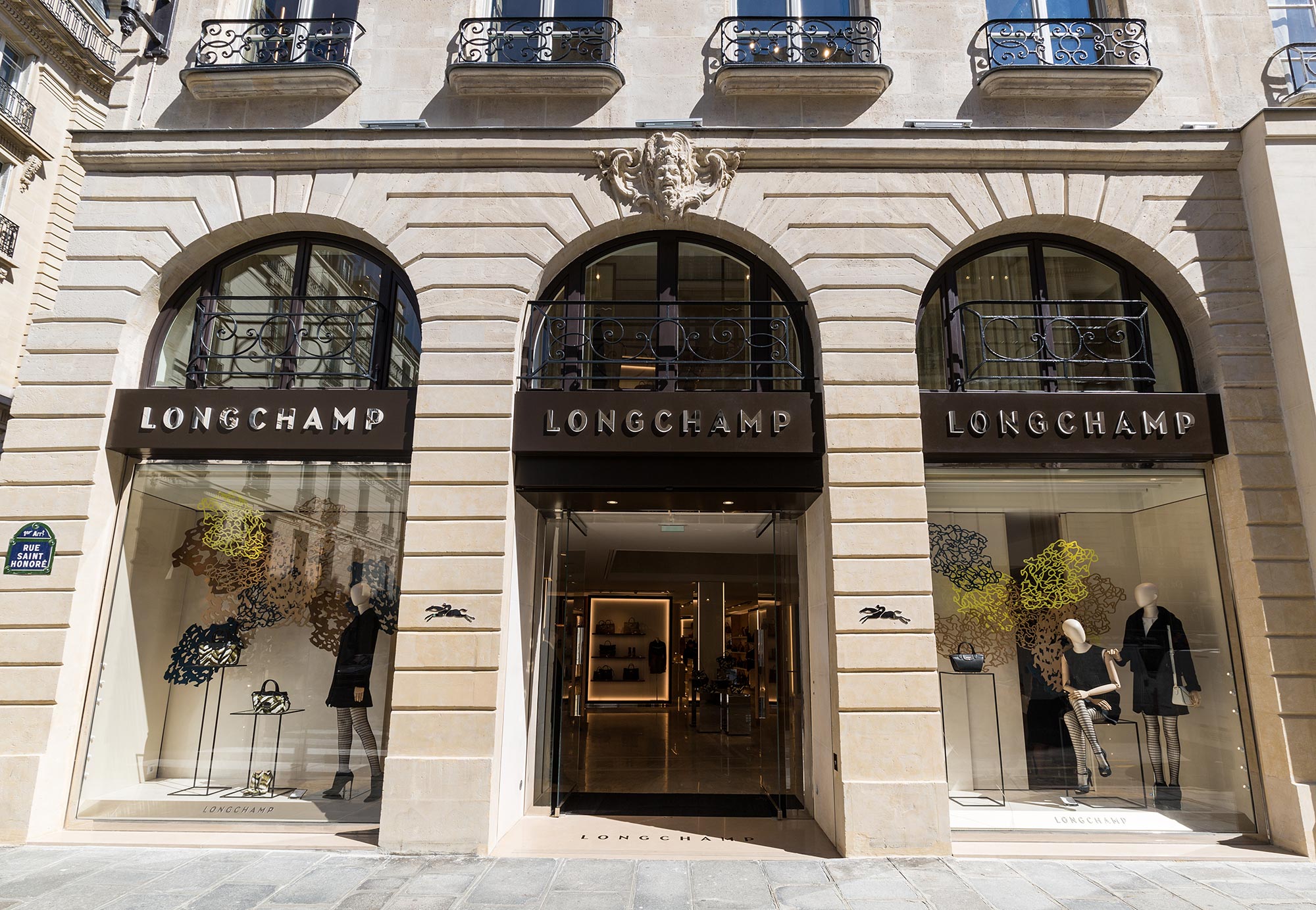 Longchamp Rue Saint Honore Historical Building, Paris - Carbondale